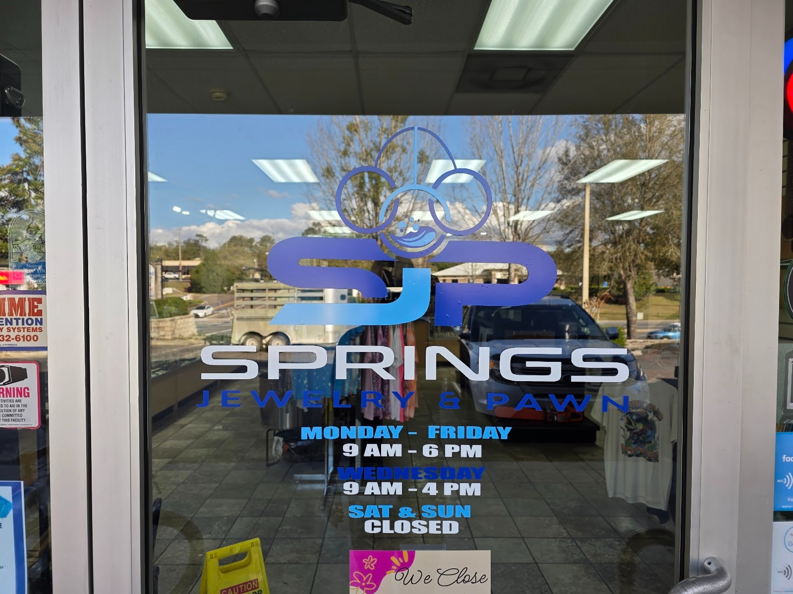 Springs Jewelry & Pawn storefront in Alachua, Florida